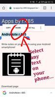 AndroNote screenshot 2