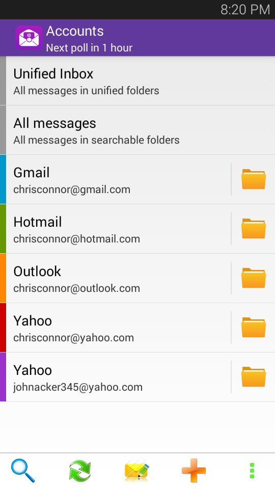 Приложение почты android. Android inbox. Inbox for '.