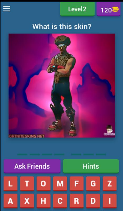 opis fortnite skin quiz - quiz fortnite skiny