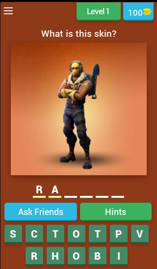Guess Fortnite Skins Android - APK Download