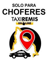 Taxi Remis Online - Choferes الملصق