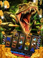TRex Dinosaur Monster Casino Affiche
