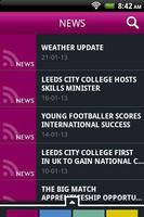 Leeds City College Student syot layar 1