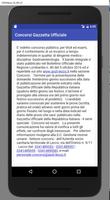 Concorsi pubblici capture d'écran 3