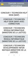 concour informatique Screenshot 1