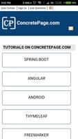 ConcretePage الملصق