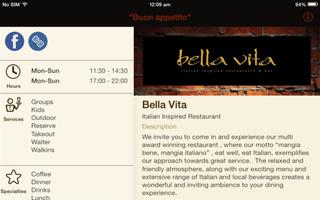 برنامه‌نما bella vita عکس از صفحه
