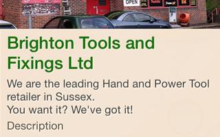 2 Schermata Brighton Tools and Fixings Ltd