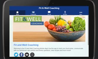 Fit and Well Coach اسکرین شاٹ 1