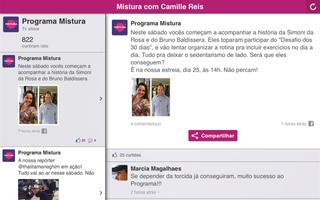 برنامه‌نما Mistura com Camille Reis عکس از صفحه