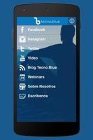 Tecno.Blue Affiche