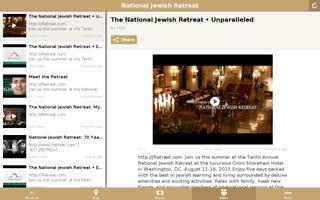 National Jewish Retreat capture d'écran 3
