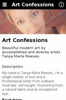 Art Confessions Affiche