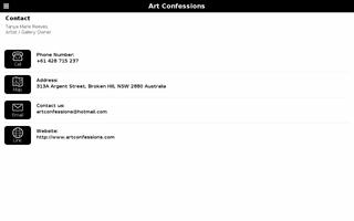 Art Confessions تصوير الشاشة 2