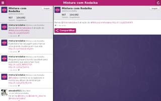برنامه‌نما Mistura com Rodaika عکس از صفحه