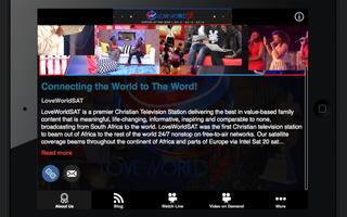 LoveWorldSAT (LoveWorld SAT) تصوير الشاشة 3