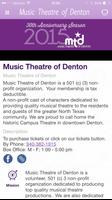 Music Theater of Denton الملصق