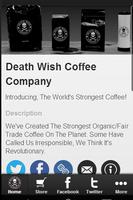 Death Wish Coffee Company постер