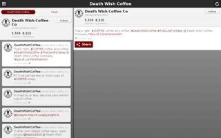 Death Wish Coffee Company capture d'écran 3