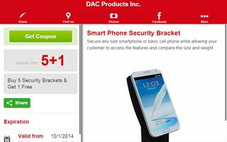 برنامه‌نما DAC Products, Inc. عکس از صفحه
