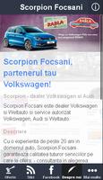 Scorpion Focsani, dealer VW screenshot 2