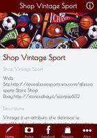 Shop Vintage Sport Cartaz