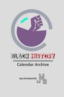 Black History Calendar Affiche