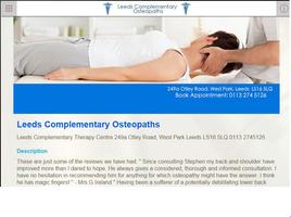 Leeds Complementary Osteopaths スクリーンショット 2