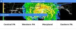 Mid-Atlantic's Weather تصوير الشاشة 3