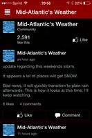 Mid-Atlantic's Weather पोस्टर