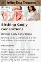 Birthing Godly Generations اسکرین شاٹ 1
