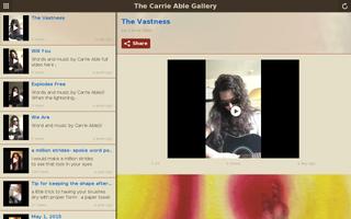 The Carrie Able Gallery capture d'écran 2
