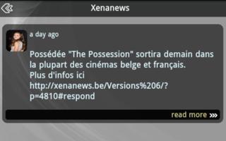 XenaNews capture d'écran 1