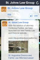 St. Johns Law Group syot layar 1