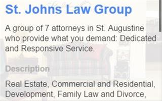 برنامه‌نما St. Johns Law Group عکس از صفحه