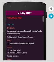 7 Day Diet capture d'écran 1