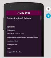 7 Day Diet imagem de tela 3