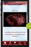 Caribbean Ebola Portal Affiche