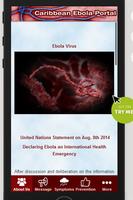 Caribbean Ebola Portal poster