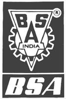 BSA engines الملصق