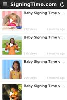 Baby Sign Language Dictionary capture d'écran 1