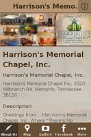 Harrison's Memorial Chapel Inc Screenshot 1