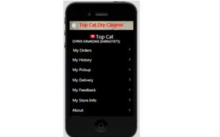 برنامه‌نما Top Cat dry cleaners عکس از صفحه