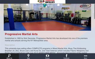 Progressive Martial Arts تصوير الشاشة 2