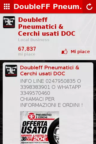 Doubleff Pneumatici & Cerchi usati DOC APK per Android Download