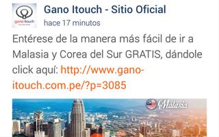 Gano Itouch Peru capture d'écran 3
