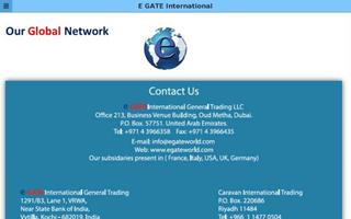 E GATE International اسکرین شاٹ 2