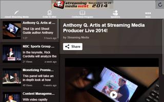Streaming Media Events captura de pantalla 3