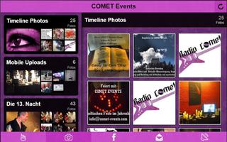 COMET Events App imagem de tela 2