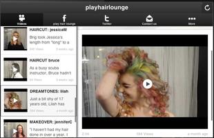 p!ay hair lounge captura de pantalla 3